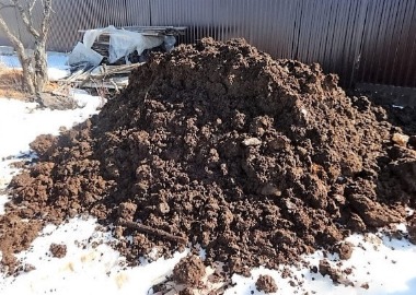 коровий навоз, 5 кубов